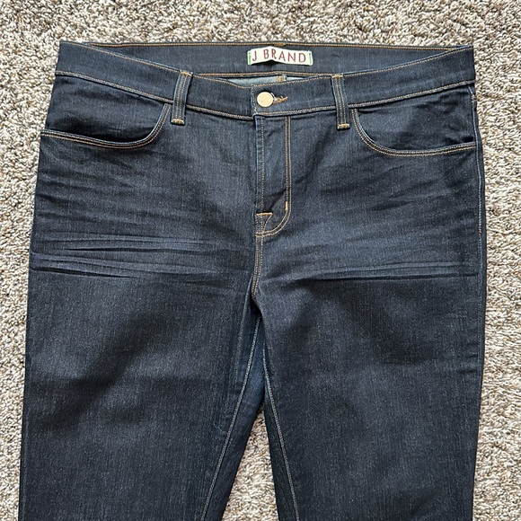 🦄 NWOT J Brand 915 Powerstretch Mid Rise Skinny Legging Jeans 31 Starless - Picture 4 of 9